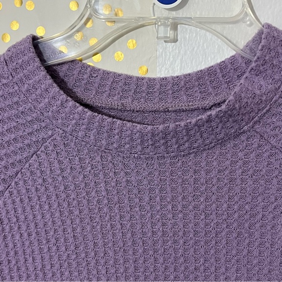 American Eagle Outfitters Lavender Long Sleeve Top size XS - Picture 6 of 9